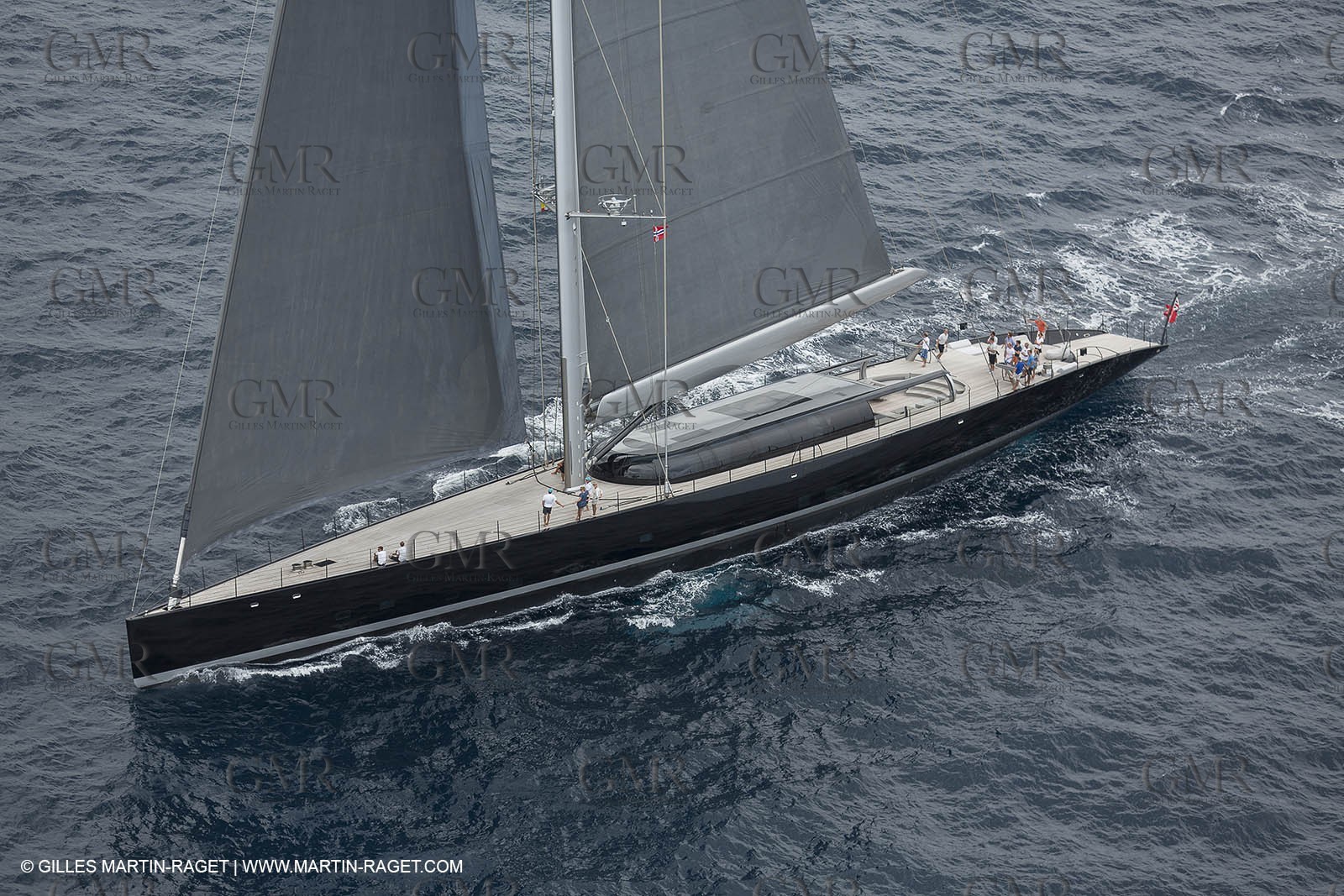 11 10 2014, Alicante (ESP), Volvo Ocean Race 2014-15 start, Super Yacht Aglaia