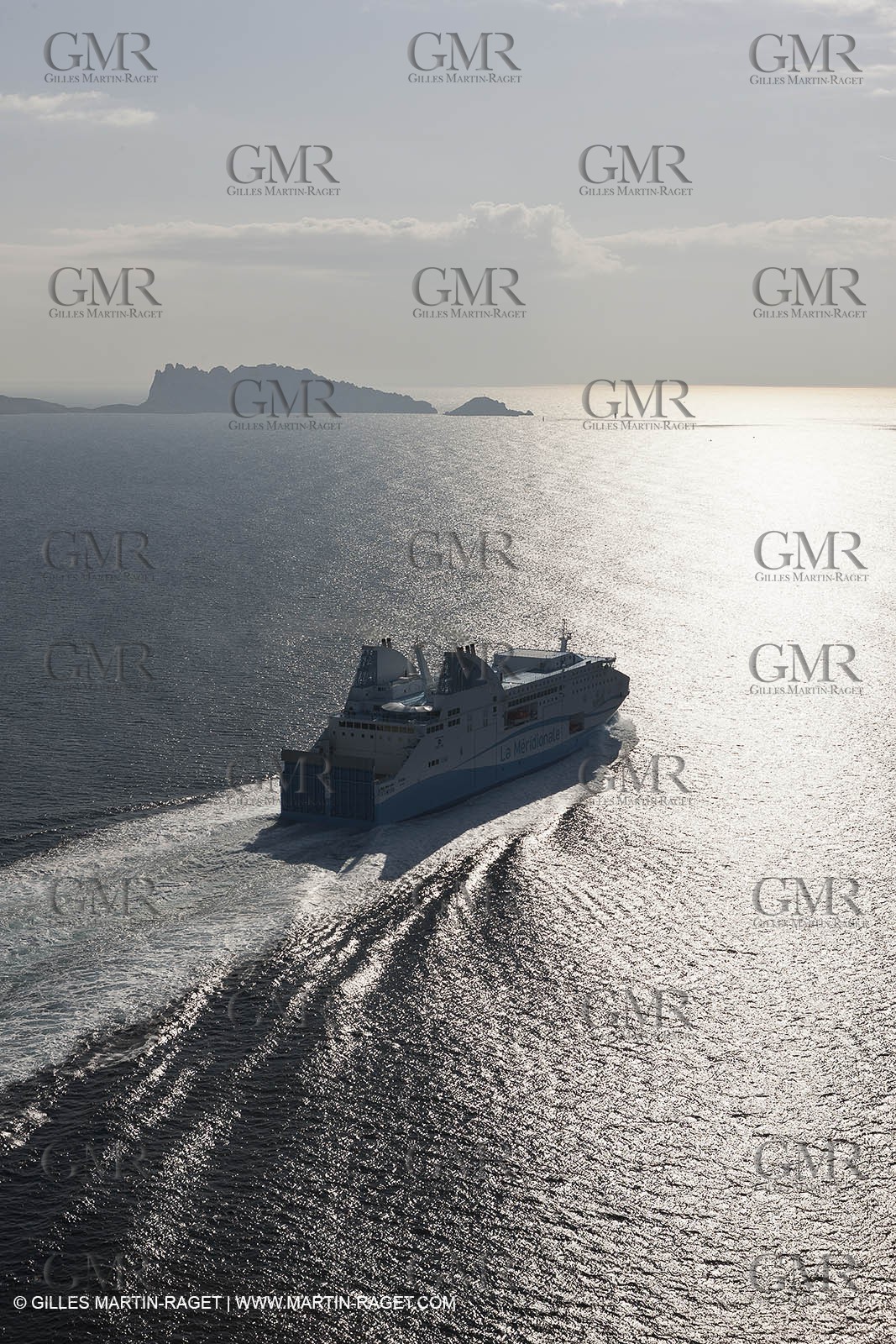 14 01 2012 - Marseille (FRA,13) - La Meridionale shipping company - the Piana off Marseille and the Calanques