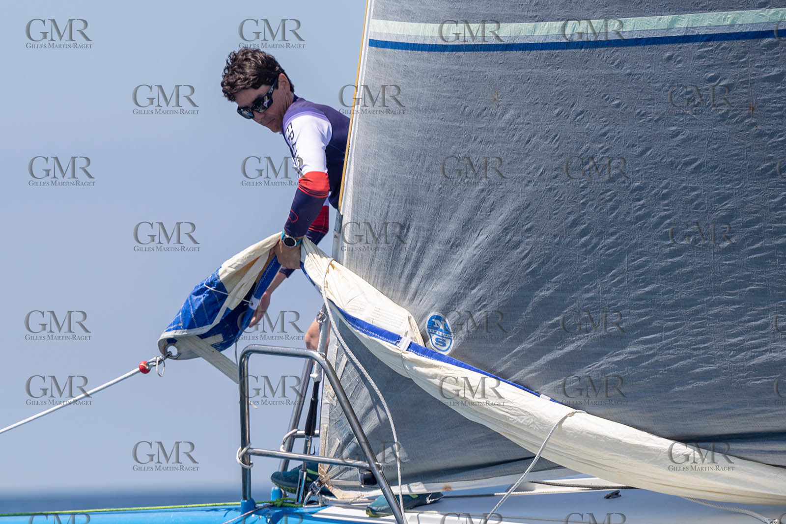 07 06 2021, Marseille (FRA,13), SSL Team France, Entraînement à bord de Tonerre de Glenn