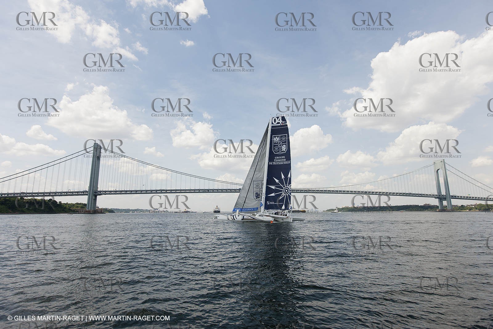 03 07 2012 - New York (USA, NY) - Krys Ocean Race prologuie - arrival in New York