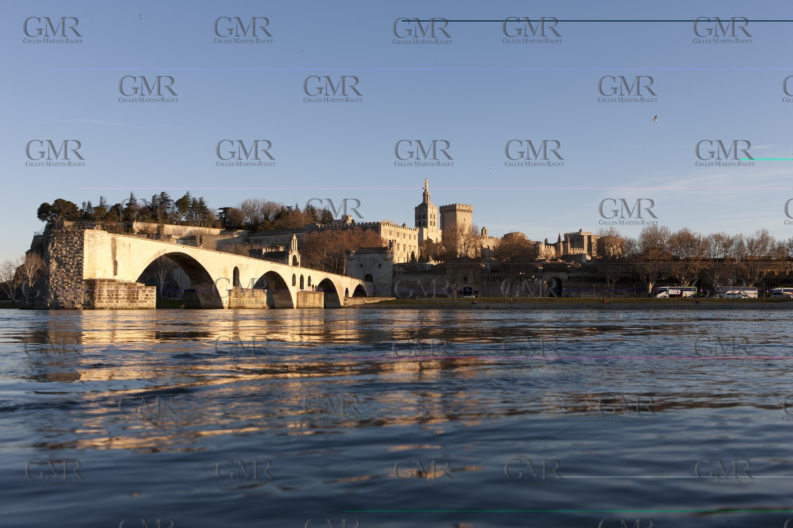 2012,Avignon (FRA,84), Popes palace, Saint Beneze bridge
