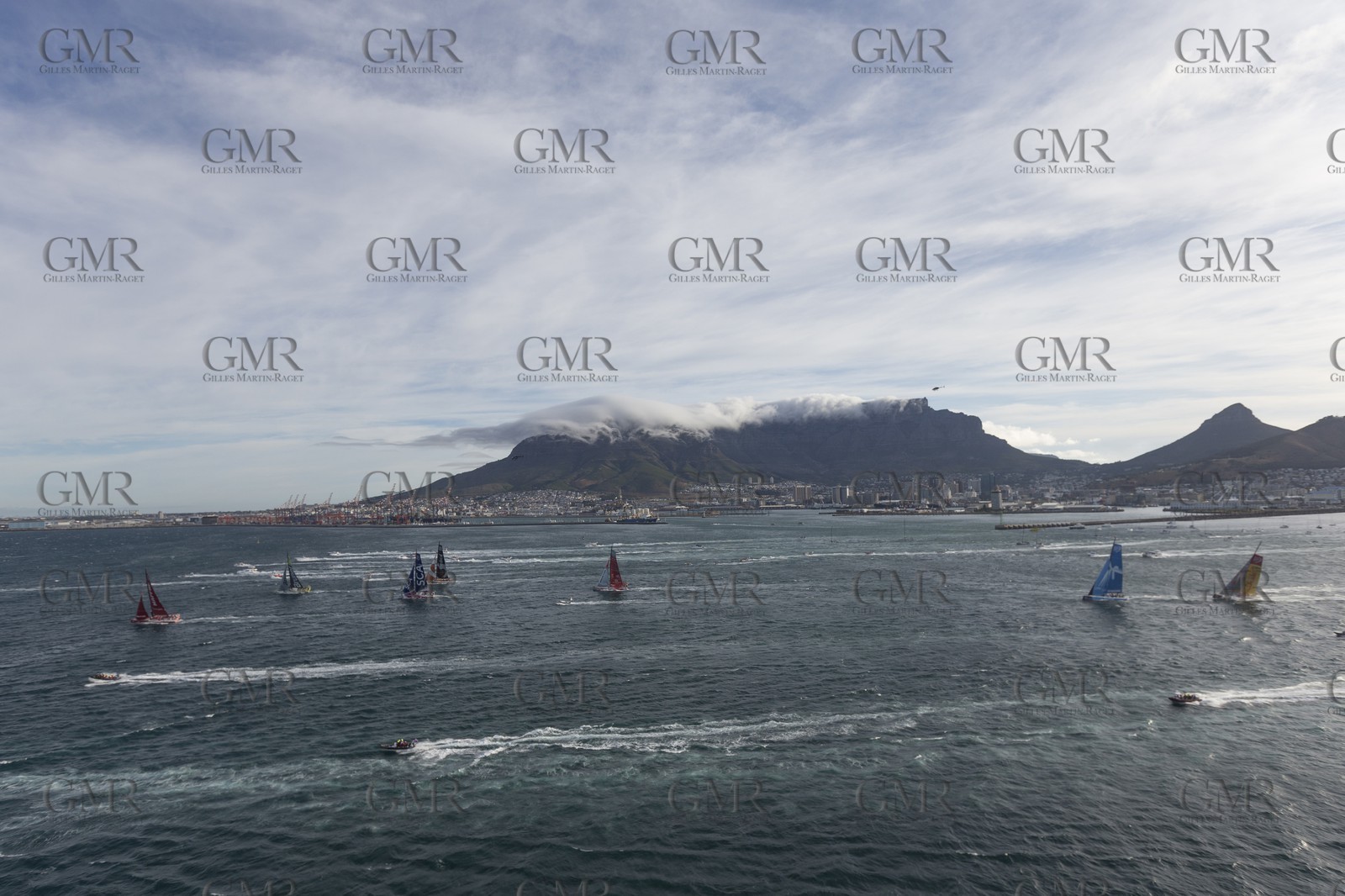19 11 2014, Cape Town (ZAF), Volvo Ocean Race 2014-15, Team Alvimedica, Start Leg 2