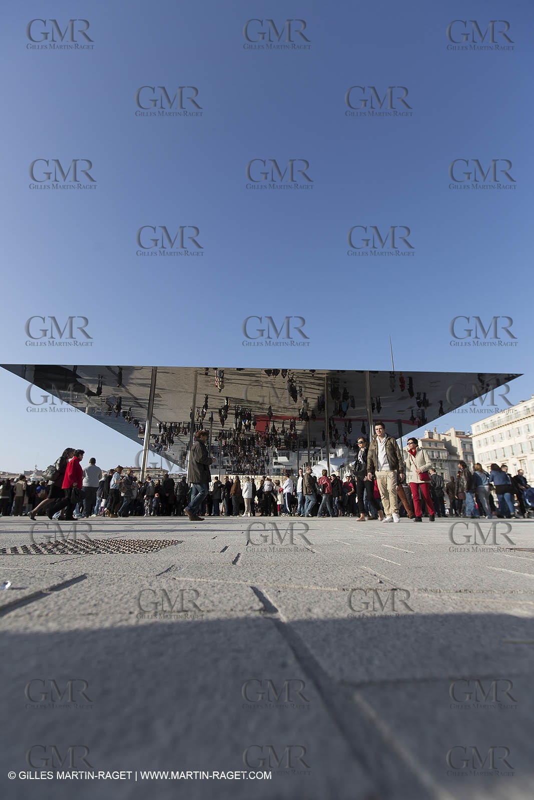 02 02 2013 Marseille (FRA,13) - Opening of the shadehouse and renovated historical Vieux Port