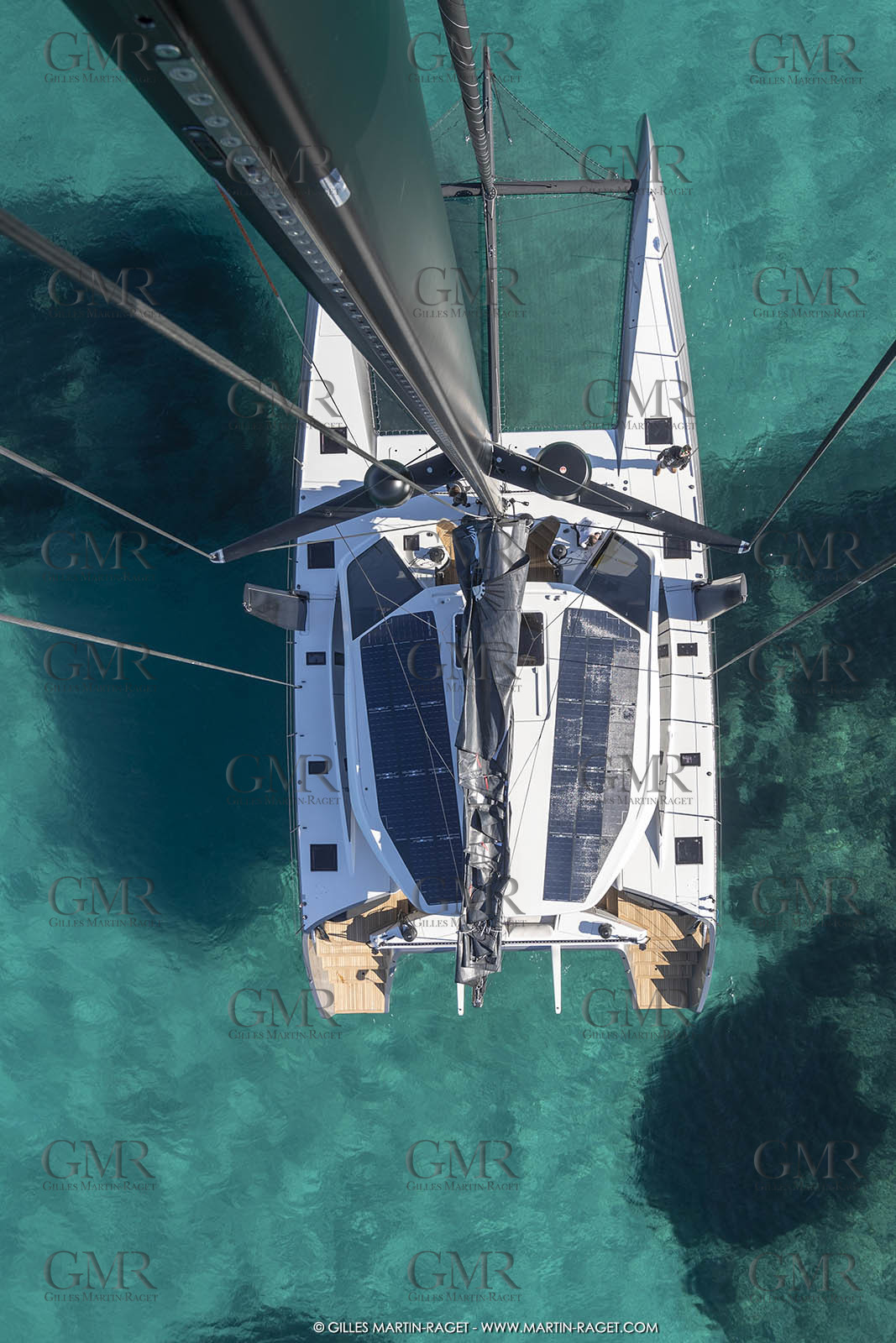 16 02 2019, Porquerolles (FRA,83), Gunboat 68 sail testing  3