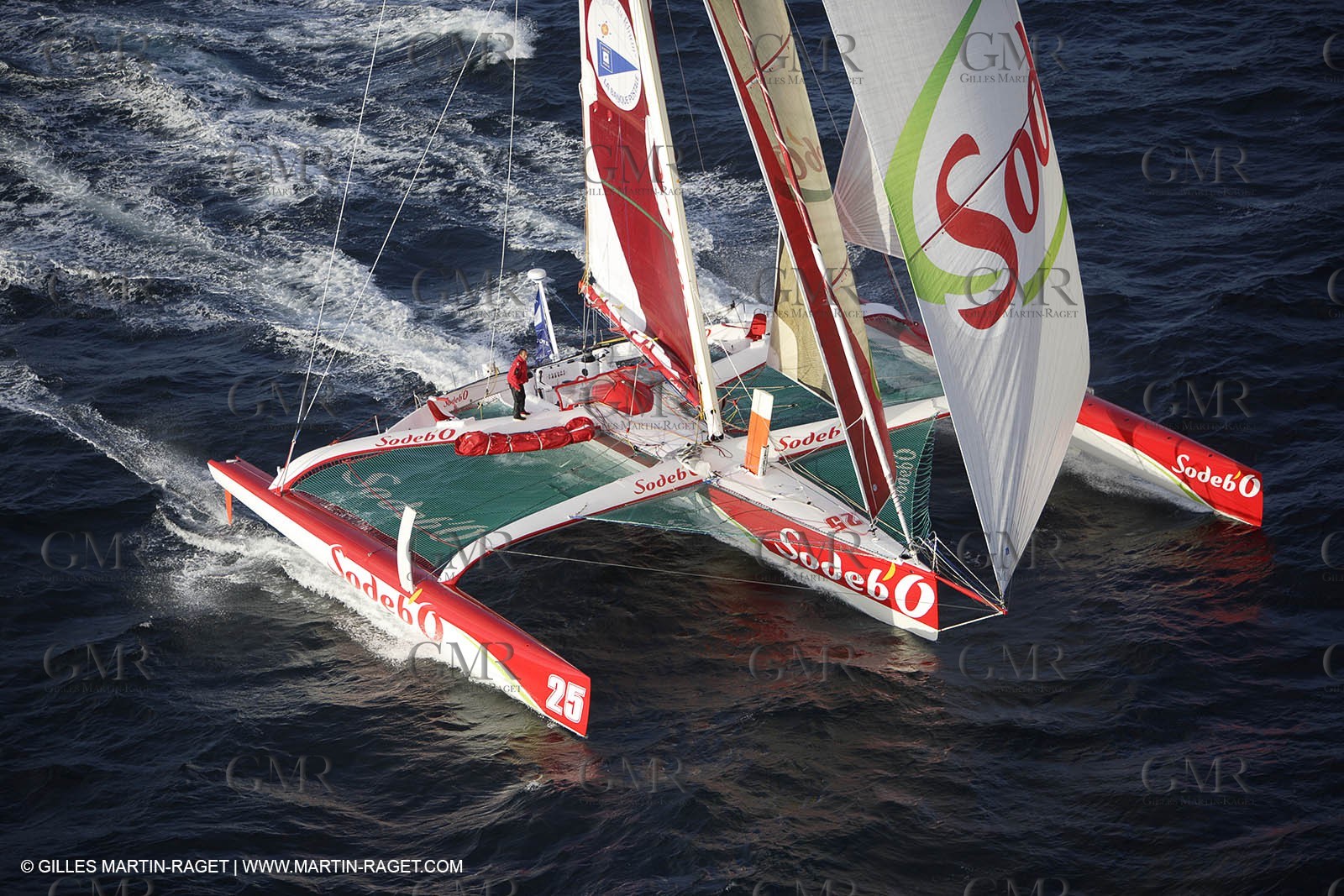 11 10 2008  -Lorient (FRA)  -  Multis Orma - Sodebo (Thomas Coville) - Route du Rhum 2006 training
