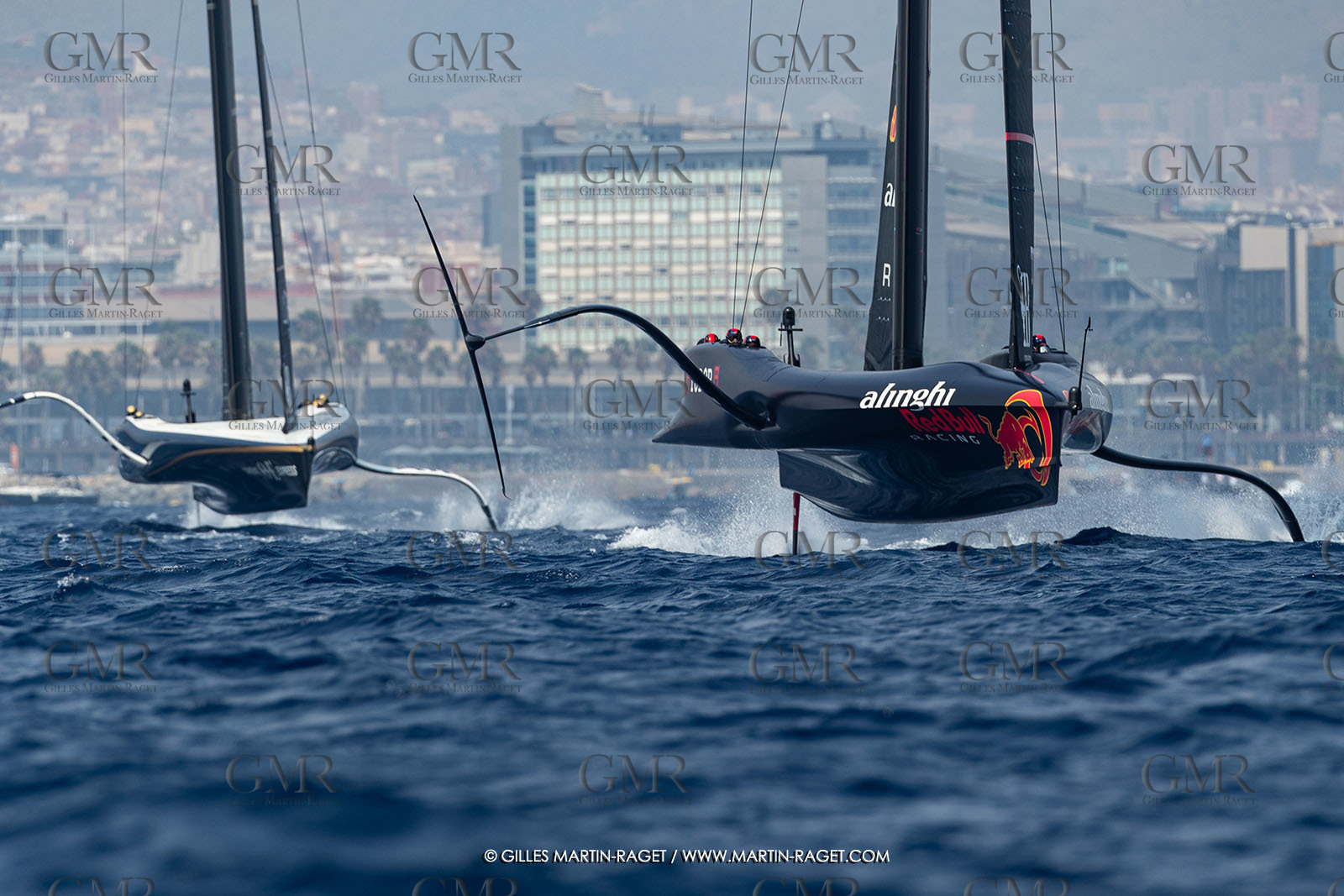 22 08 2024, Barcelona (ESP), Louis Vuitton 37th America's Cup, Louis Vuitton Preliminary Regatta, Race Day 1