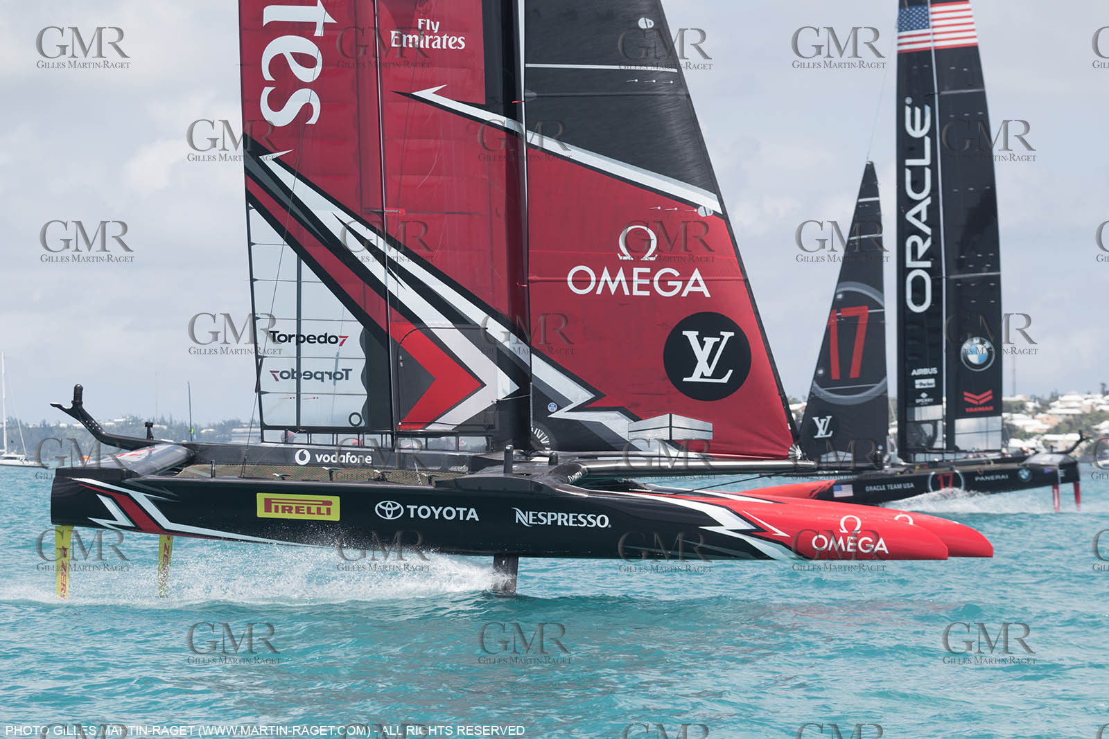 17 06 2017 - Bermuda (BDA) - 35th America's Cup 2017 - 35th America's Cup Match Presented by Louis Vuitton, Race day 1