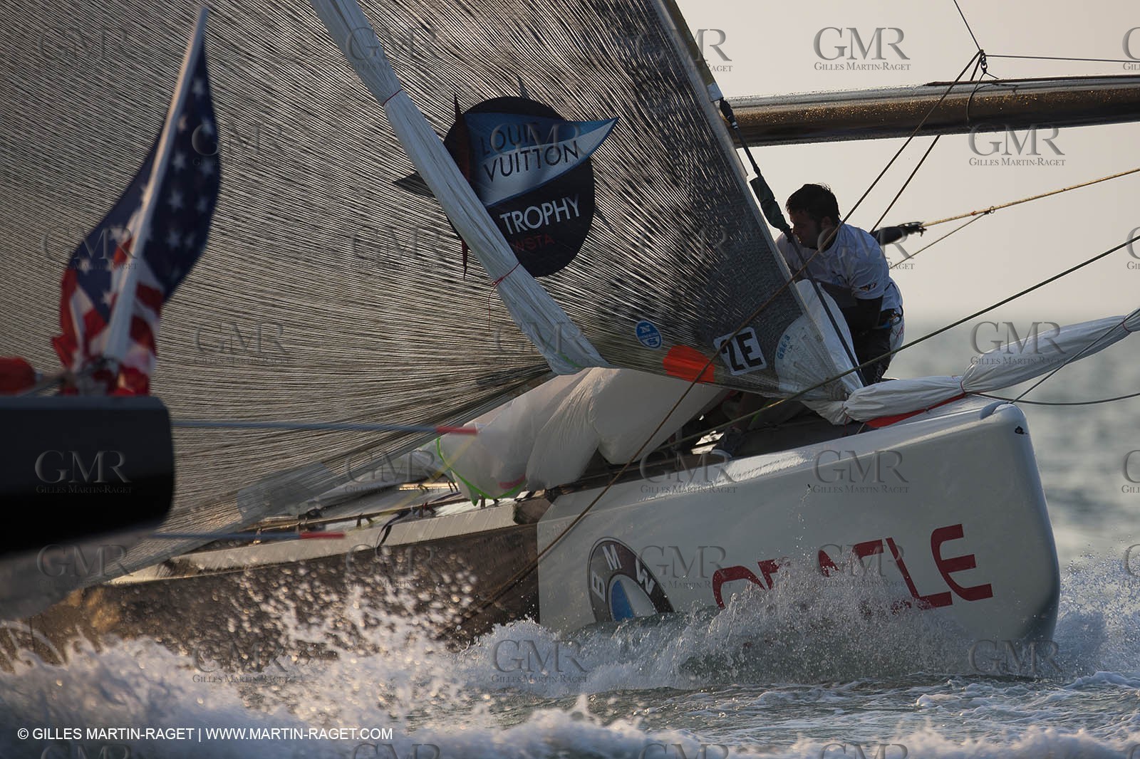 14 11 2010 - Dubai (UAE) - Dubai Louis Vuitton Trophy -  BMW ORACLE Racing - Training - Race Day 1