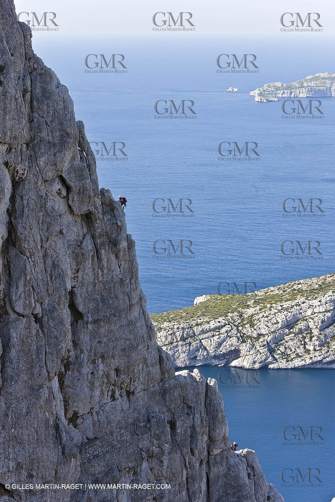 30 04 2009 - Marseille (FRA, 13) - Les Calanques - La Grande Candelle - Arrête de Marseille