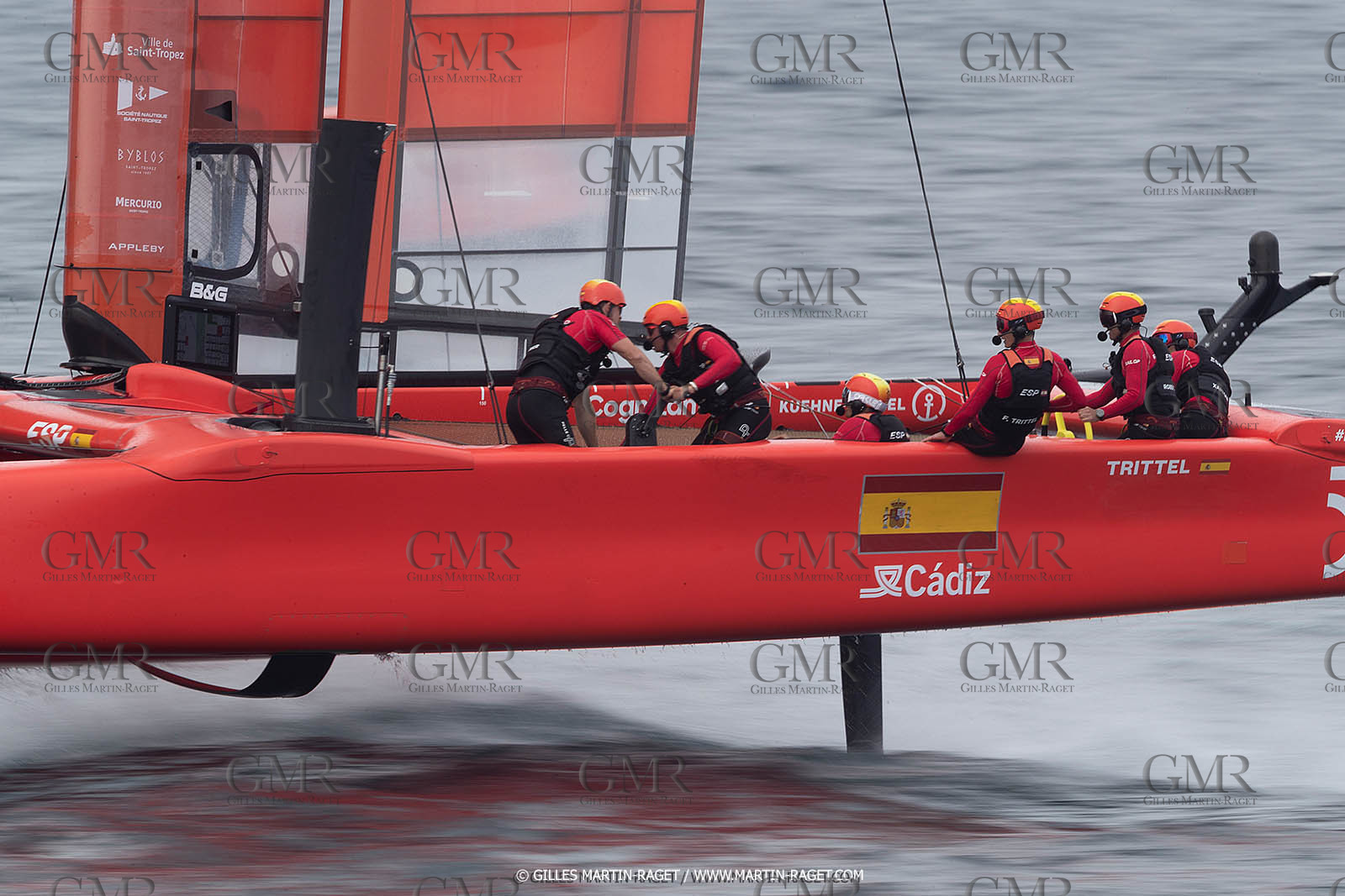 10 09 2021, Saint-Tropez (FRA), SailGP Saint-Tropez, Traning day