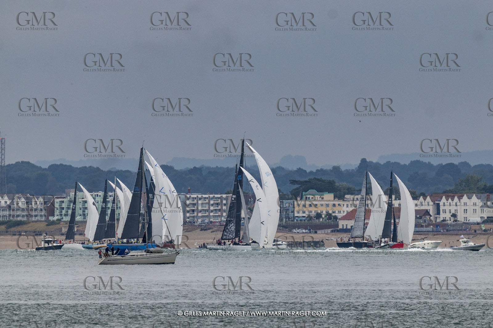 19 07 2025, Cowes (UK, IOW), Admiral's Cup 2025, Channel Race Start