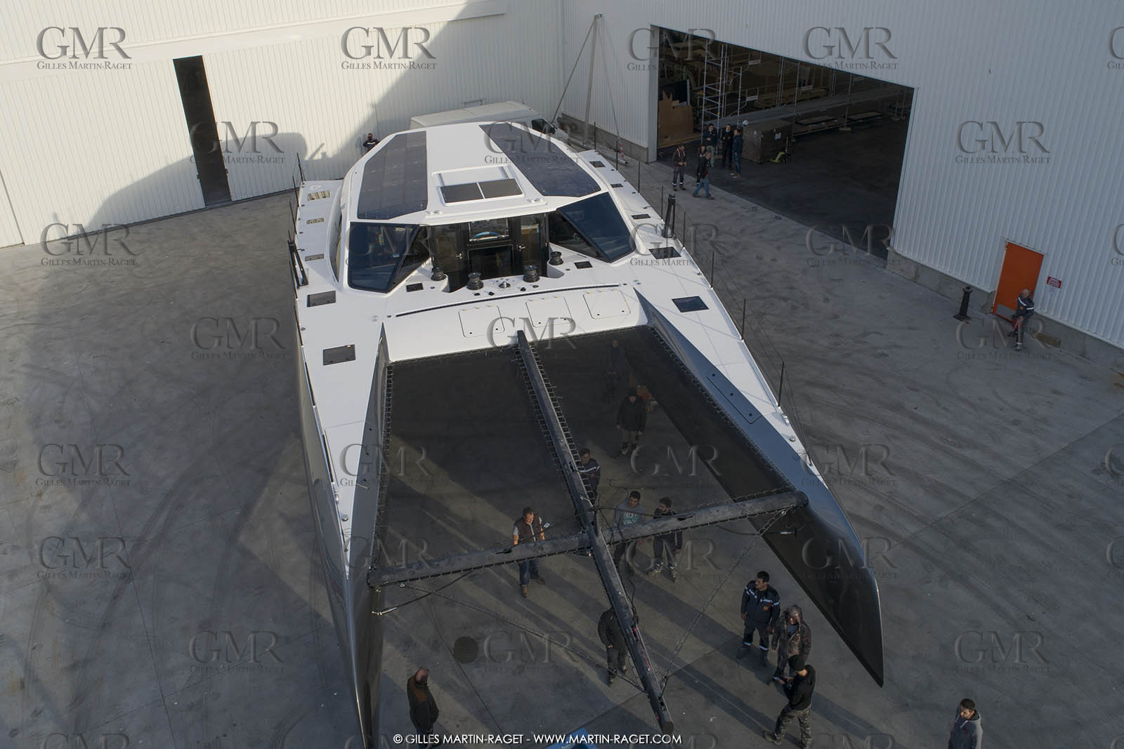 17 01 2018, La Grande Motte (FRA), Gunboat 68  1 launch