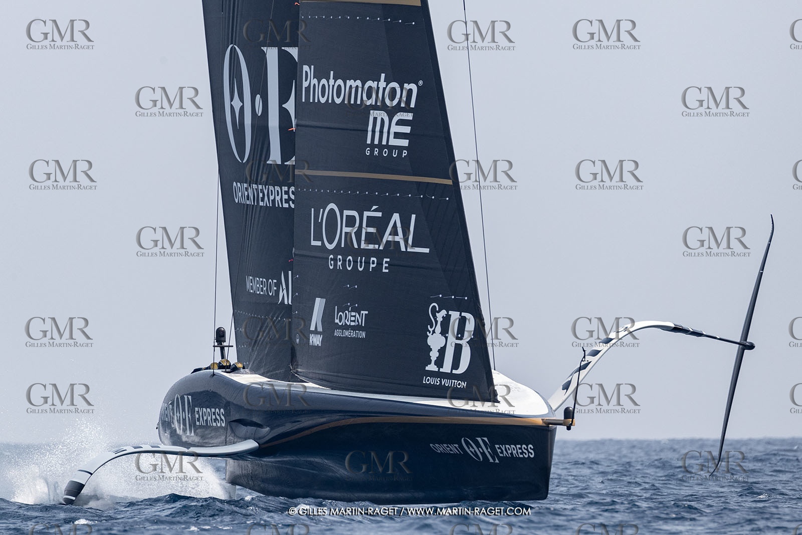 22 08 2024, Barcelona (ESP), Louis Vuitton 37th America's Cup, Louis Vuitton Preliminary Regatta, Race Day 1