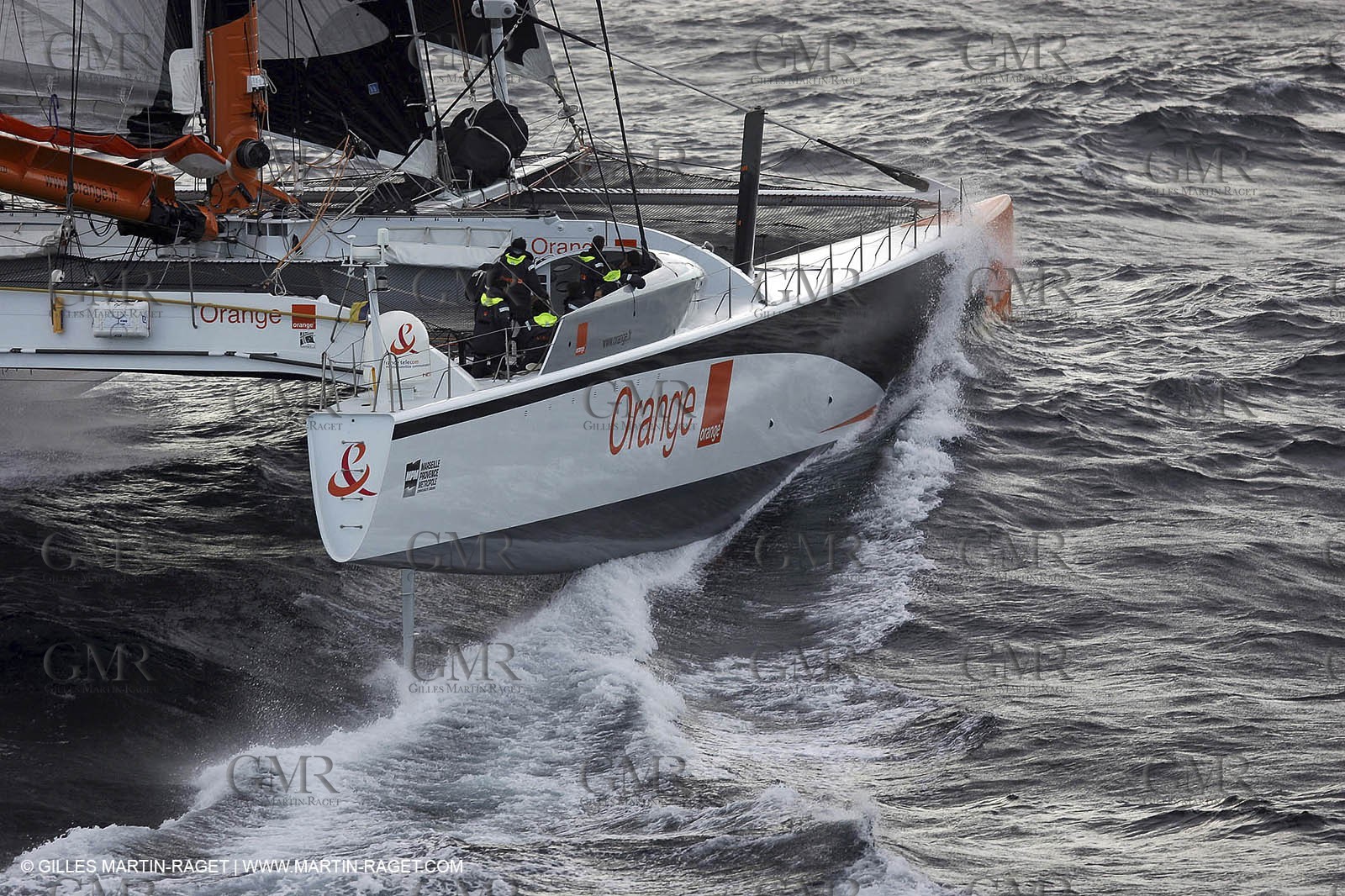 Orange II-2004 Mediterranée Record-Start off Marseilles