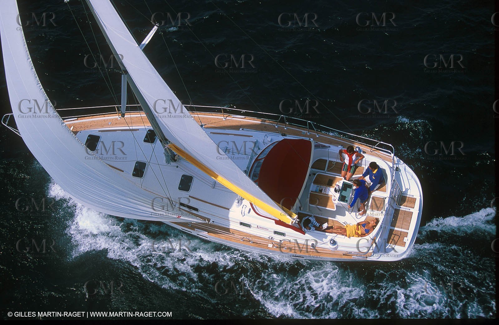 Monocoque de croisiere sous voile