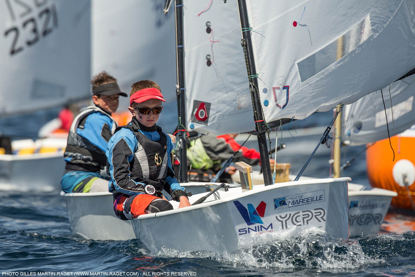 14 04 2016, Marseille (FRA,13), SNIM Dériveurs, Coupe Internationale de Printemps Optimist, Day 4