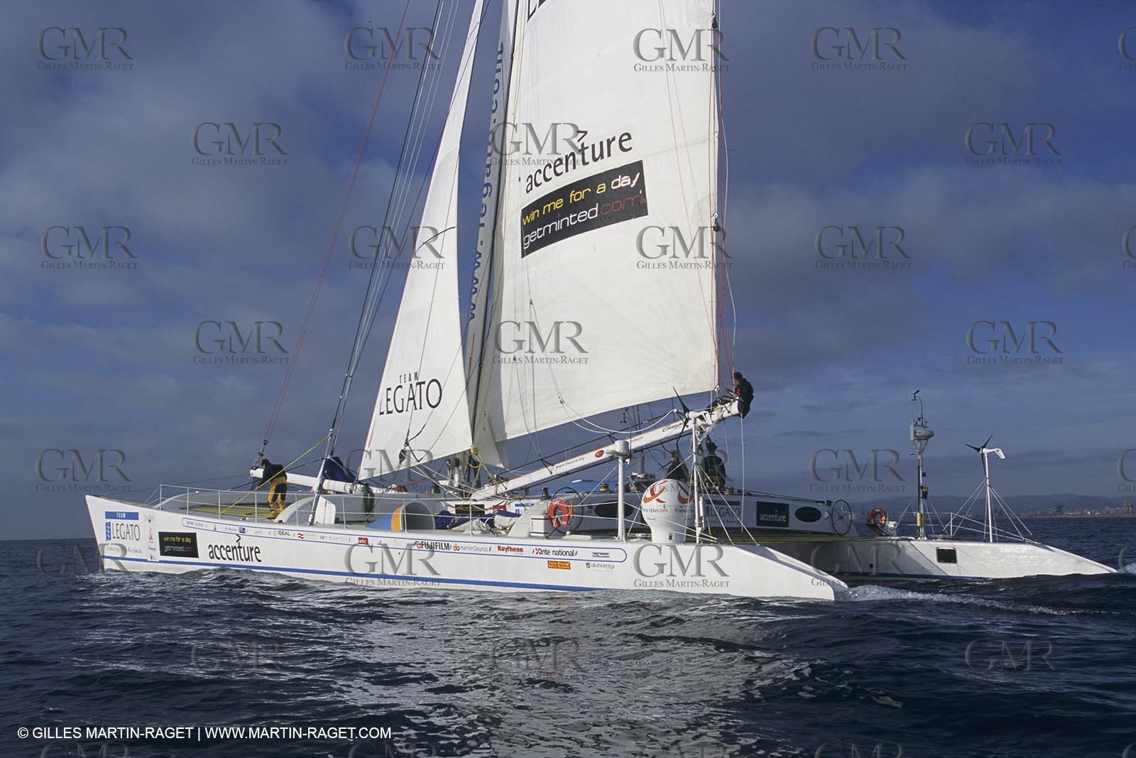 Sailing, OffshoreRacing,maxi Multihulls,  The Race, Team Legato