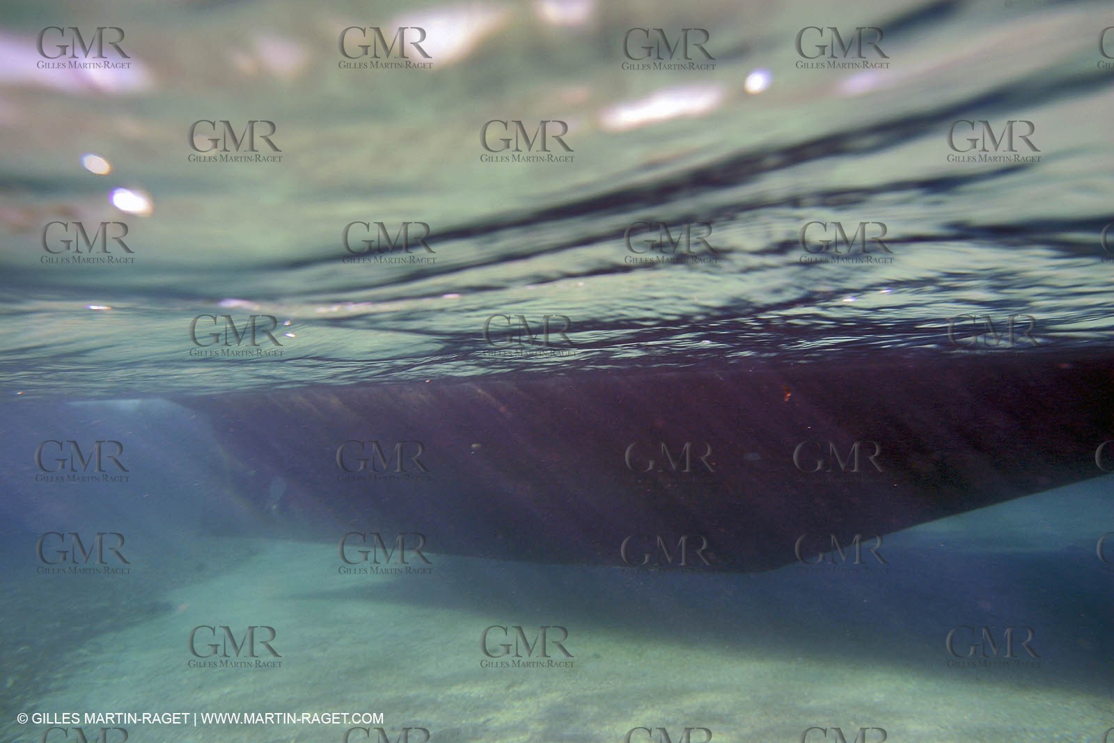 Cruising monohull mooring