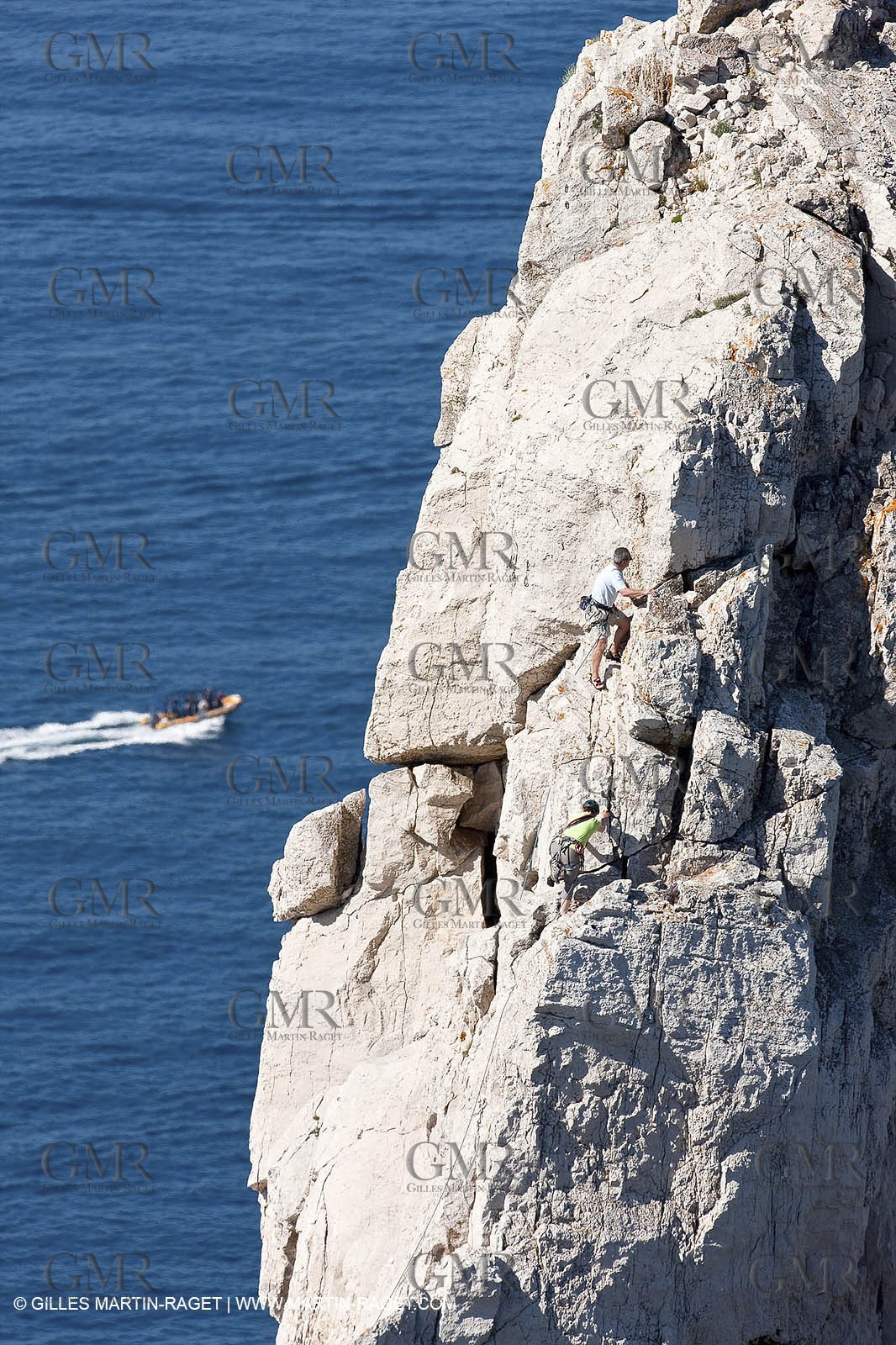 18 04 2009 - Marseille (FRA, 13) - Les Calanques - East side of rocher des Goudes