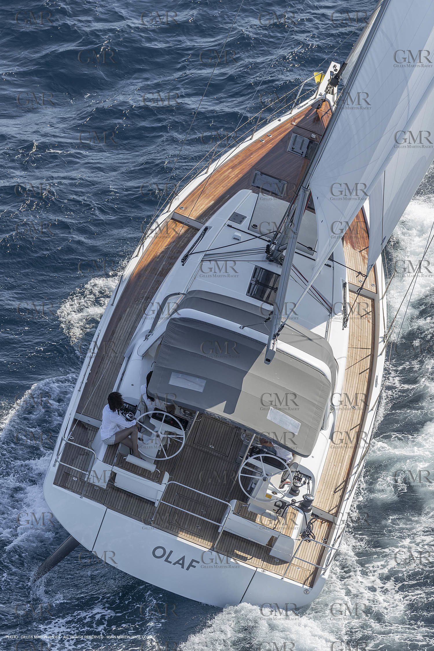 07 07 2020, Marseille (FRA,13) Beneteau Oceanis Yacht 54