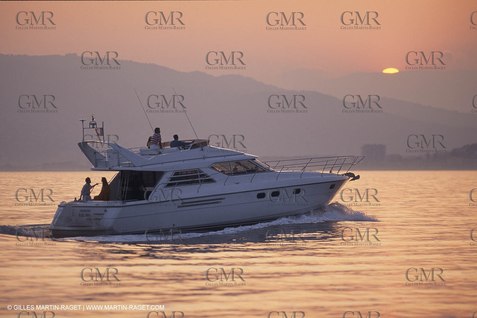 Moteur, croisière, Powerboating, cruising