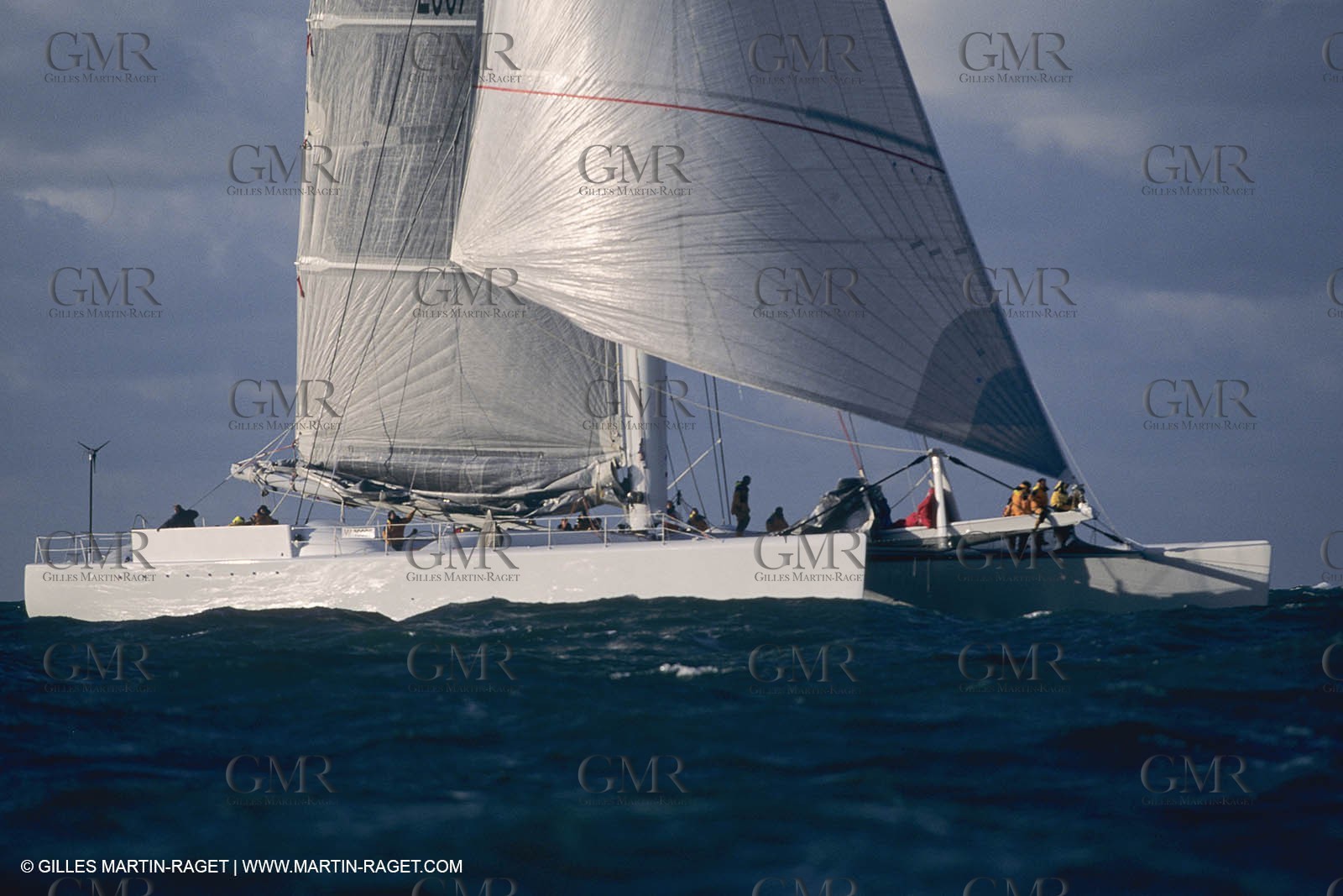 Sailing, OffshoreRacing,maxi Multihulls,  The Race, Team Adventure