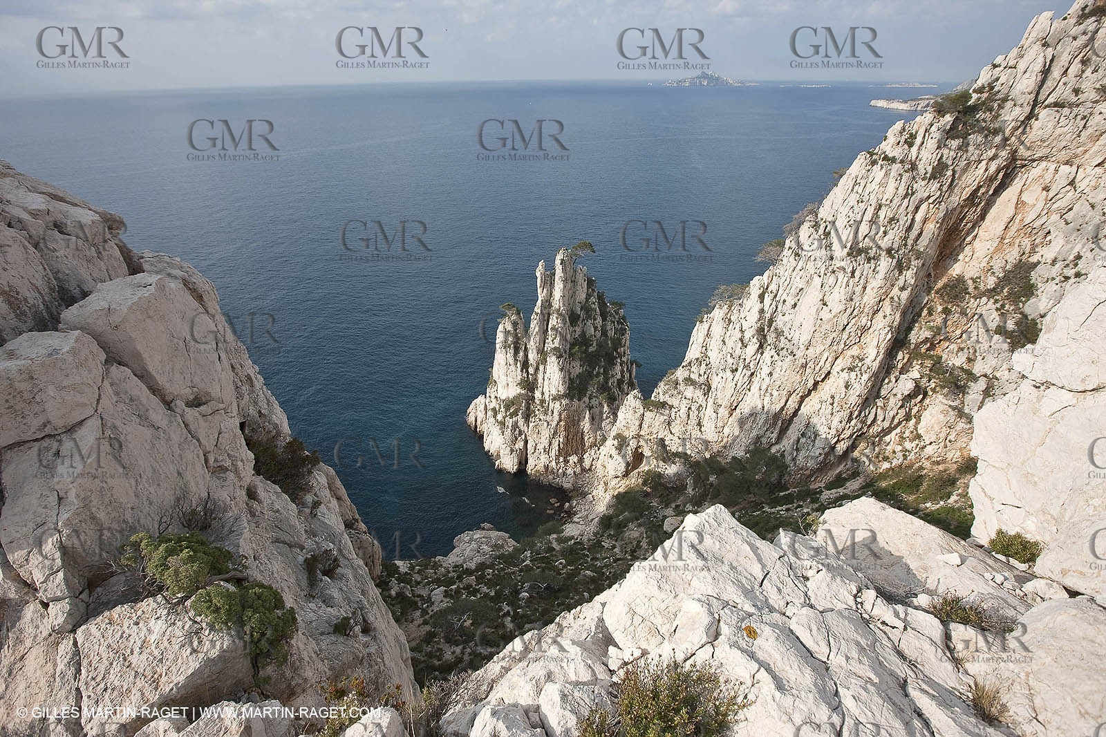 20 03 2009 - Marseille (FRA, 13) - Les Calanques - Pic de l'Eissadon and devenson cliffs
