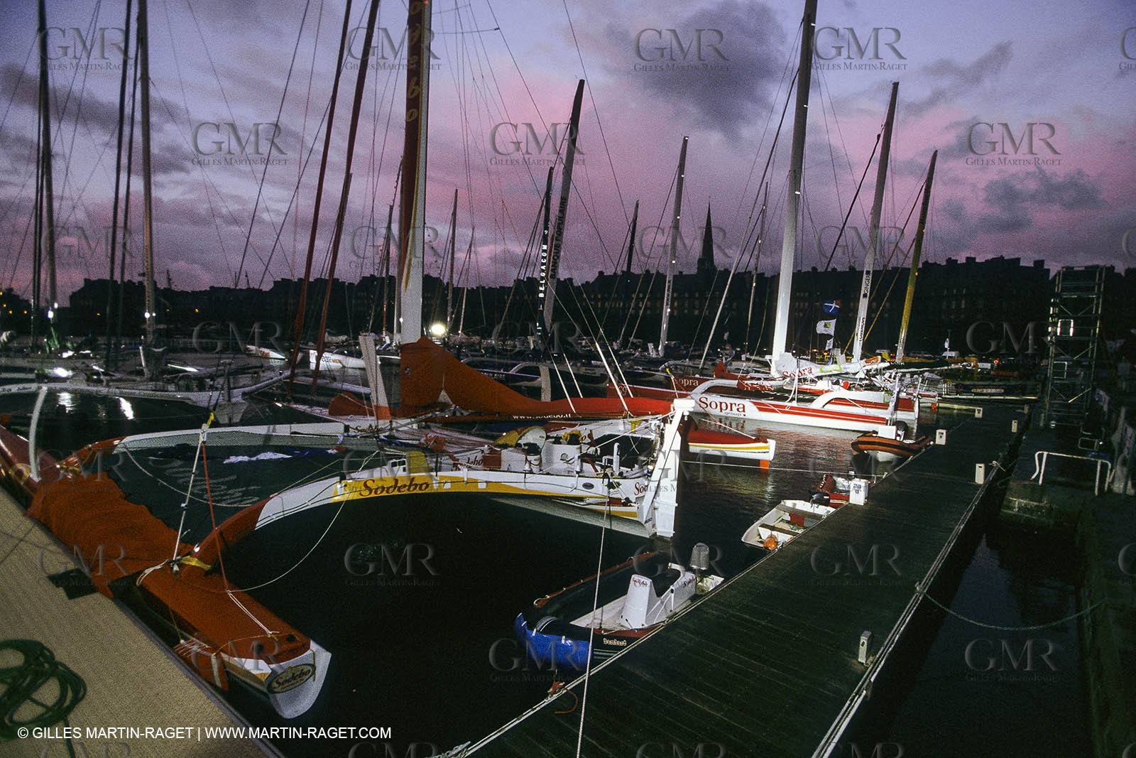 Courses à la voile, courses au large, Route Rhum, Ambiances à saint Malo
