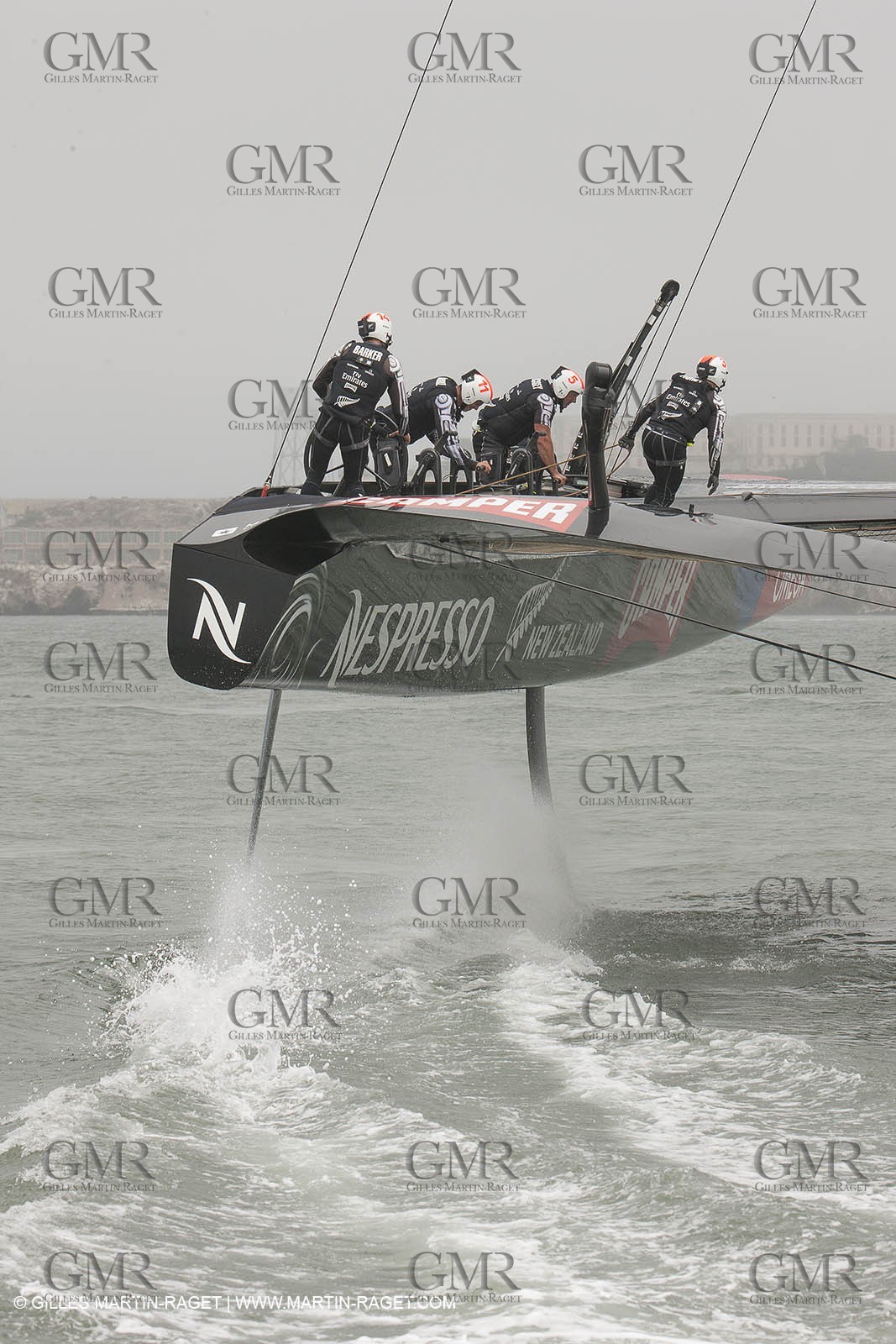 25 08 2013 - San Francisco (USA,CA) - 34th America's Cup - Louis Vuitton Cup Final, Day 7, Emirates Team New Zealand Vs Luna Rossa