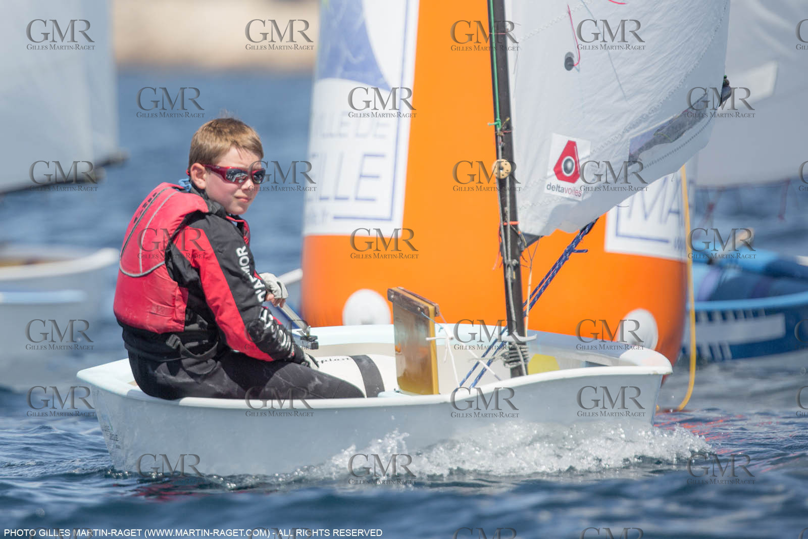 14 04 2016, Marseille (FRA,13), SNIM Dériveurs, Coupe Internationale de Printemps Optimist, Day 4