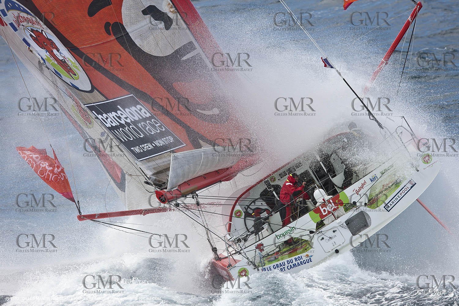 25 09 2010 - Port Camargue (FRA, 30) - Groupe Bel - Training for the Barcelona Word Race - Kito de Pavant - Sebastien Audigane