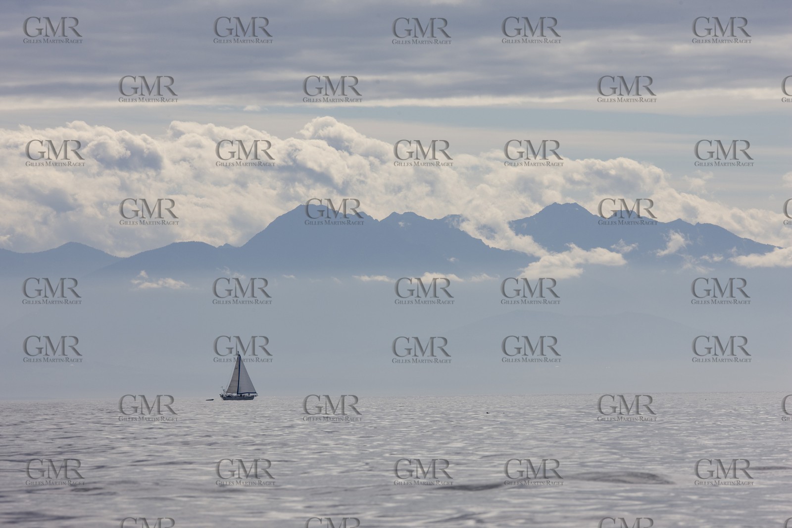 05 09 2008 - Anacortes (WA, USA) - America's Cup - BMW ORACLE Racing - 90 ft trimaran sea trials - Day 4