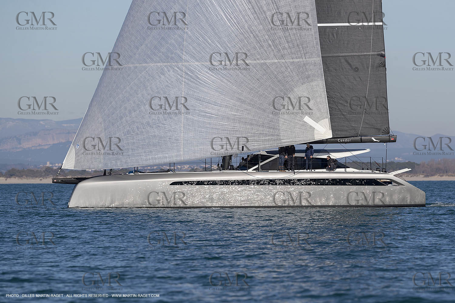 05 02 2019, La Grande Motte (FRA,34), Gunboat 68 sail testing  2