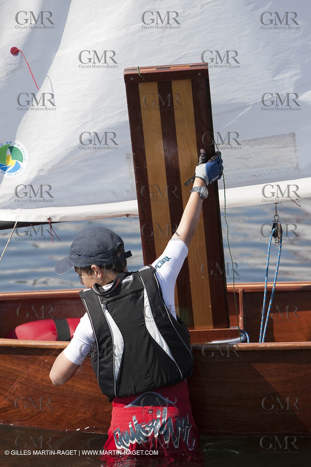 24 05 2010 - Hyères (FRA,83) - wooden optimist