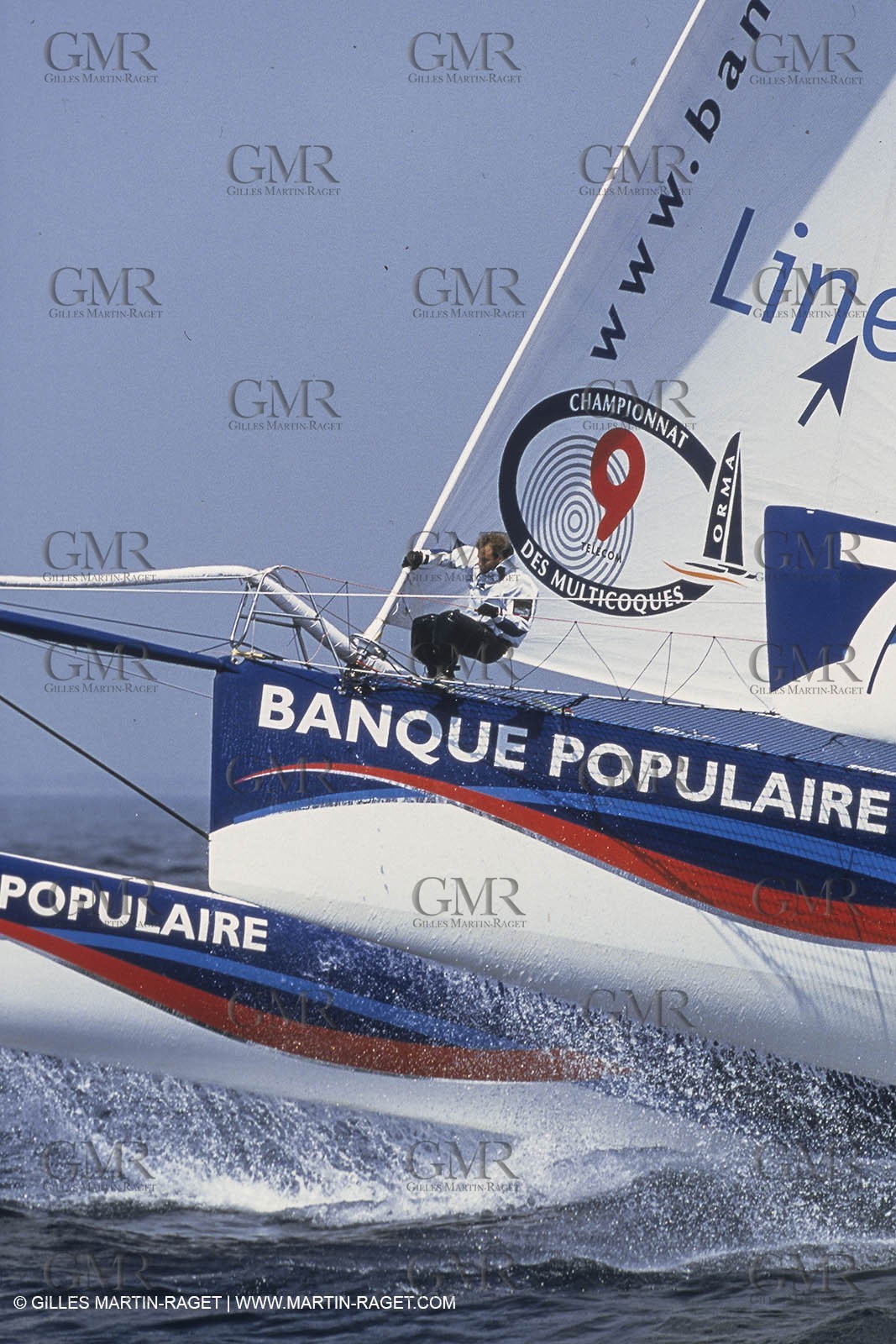 Yacht Racing, Multihull, ORMA 60, Lalou Roucayrol, Banque Populaire IV