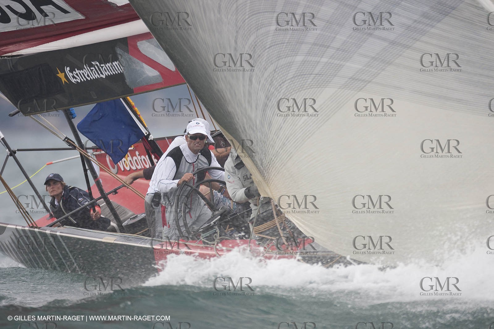 11 02 2009 - Auckland (NZL) -  Louis Vuitton Pacific Series -  Racing Day 11 - sail off