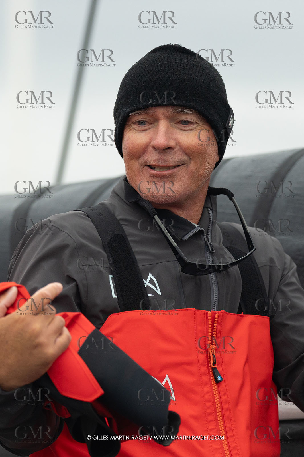 21 07 2025, Cowes (UK, IOW), Admiral's Cup 2025, Arrival Channel Racen Bouwe Bekking (Ran)