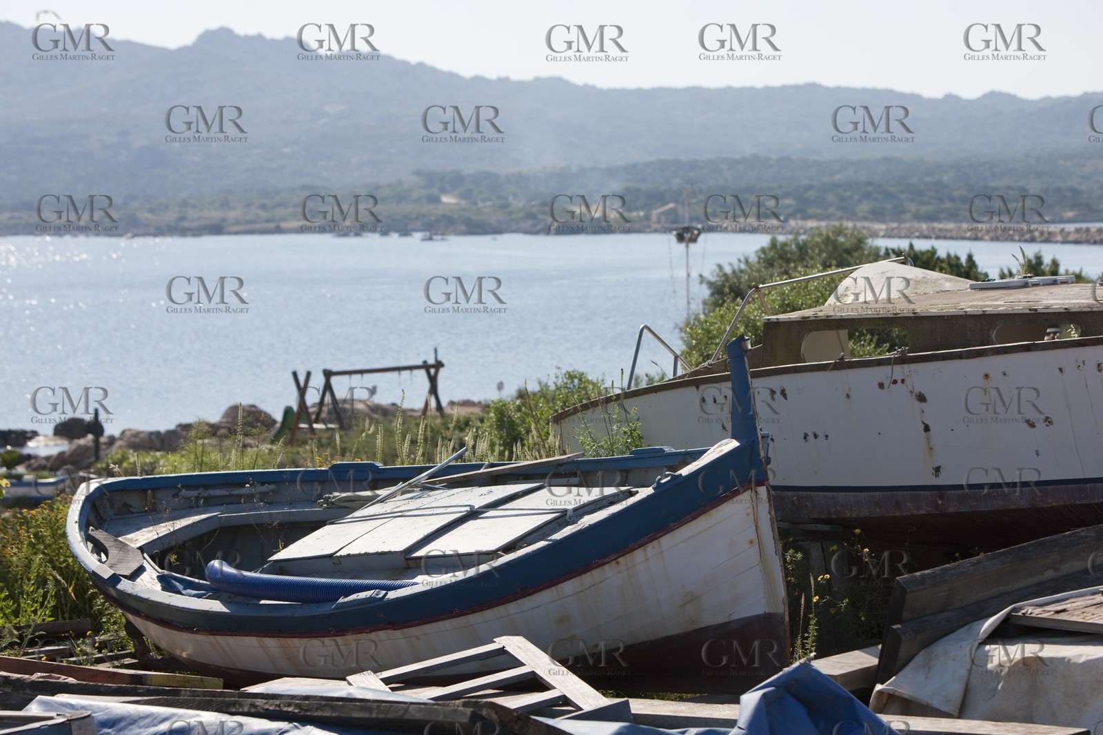 19 05 2010 - La Maddalena (ITA, Sardinia) - Carrano boatyard and Passo della Moneta Marina