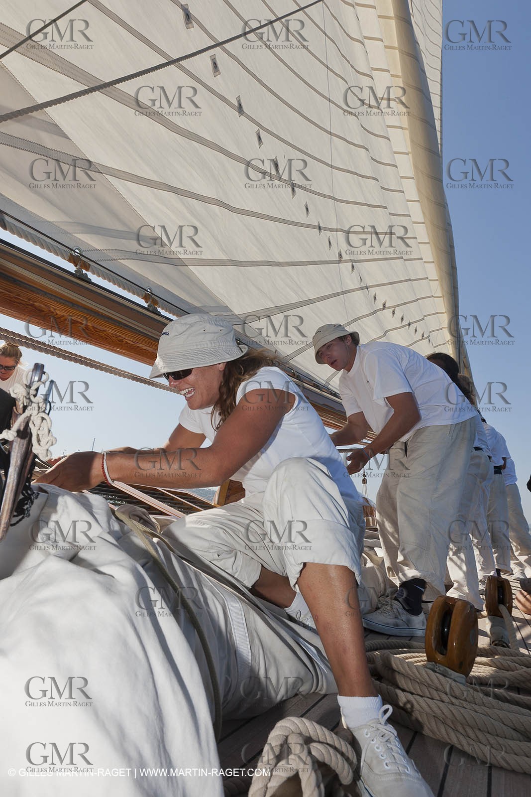 01 10 2011 - Saint Tropez (FRA,13) - Voiles de Saint Tropez 2011 - Classic Yachts - Day 5 - Onboard Mariquita