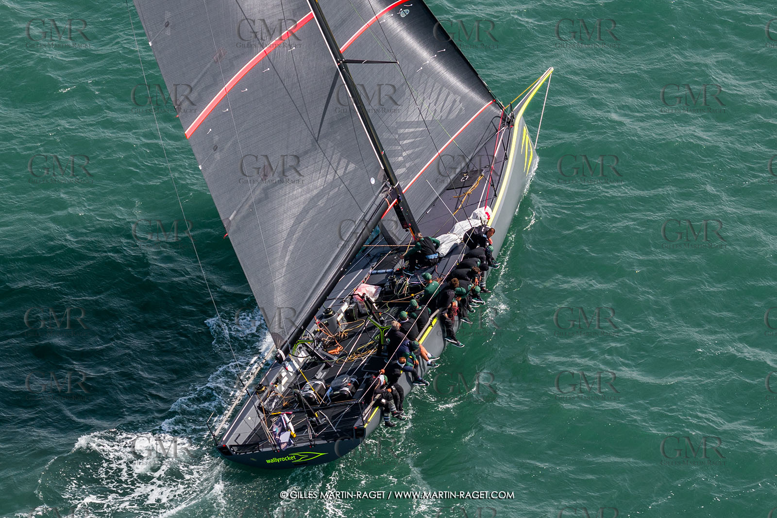 19 07 2025, Cowes (UK, IOW), Admiral's Cup 2025, Channel Race Start, Django WR51, Yacht Club Coasta Smeralda - ITA