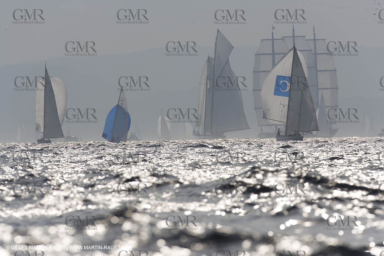Sailing, Classic yachts, Voiles de Saint-Tropez 2006
