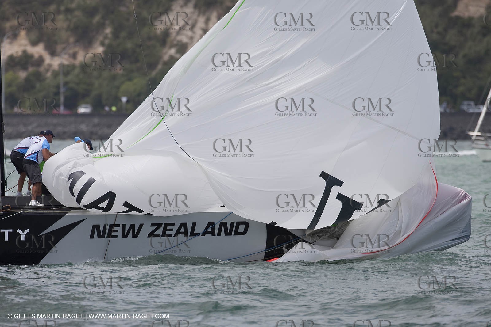 06 02 2009 - Auckland (NZL) -  Louis Vuitton Pacific Series -  Racing Day 6 - Round Robin 2