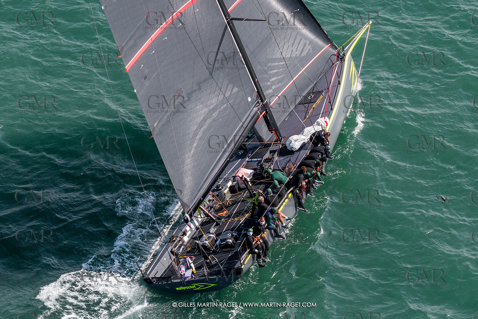 19 07 2025, Cowes (UK, IOW), Admiral's Cup 2025, Channel Race Start, Django WR51, Yacht Club Coasta Smeralda - ITA