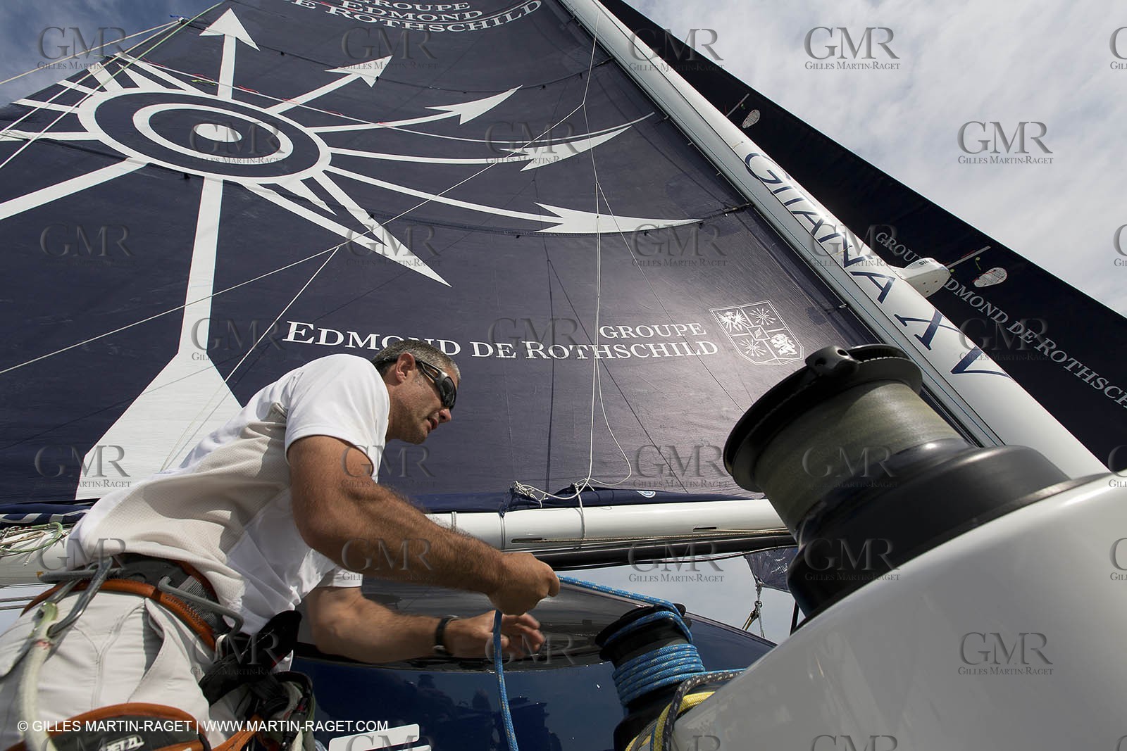 05 07 2012 - New York (USA) - Ocean Krys Race - Speed runs in fornt of NY city