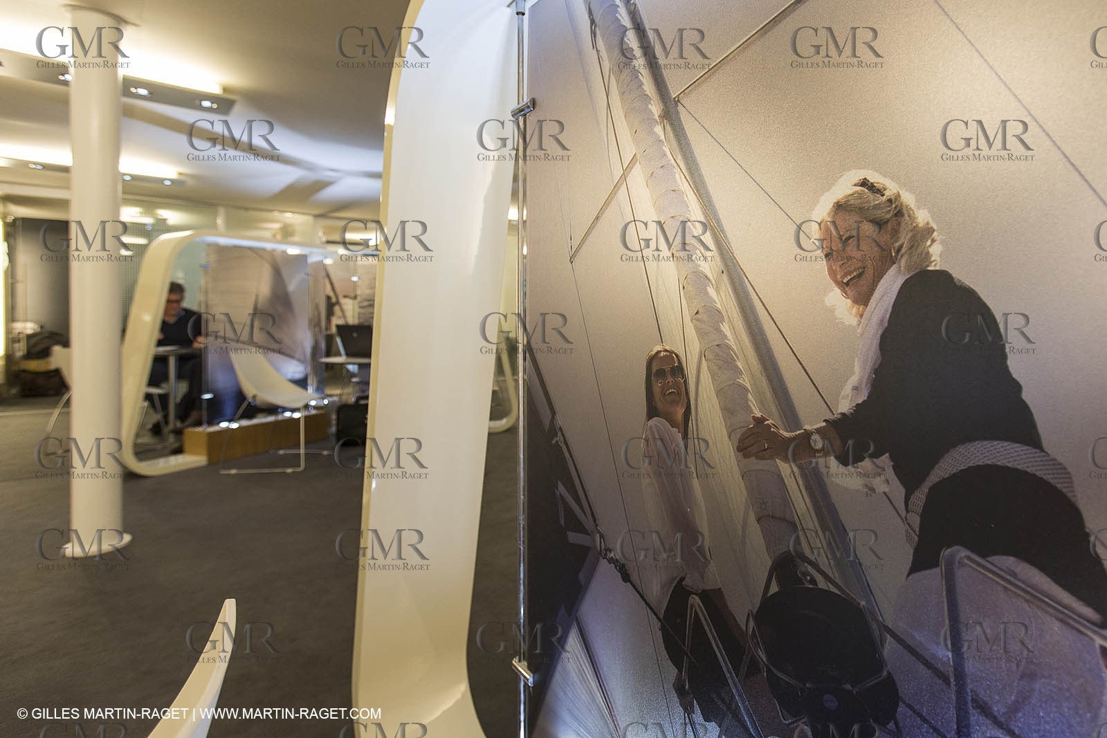 10 12 2013 - Paris (FRA,75) -Paris Boat Show - Beneteau booth