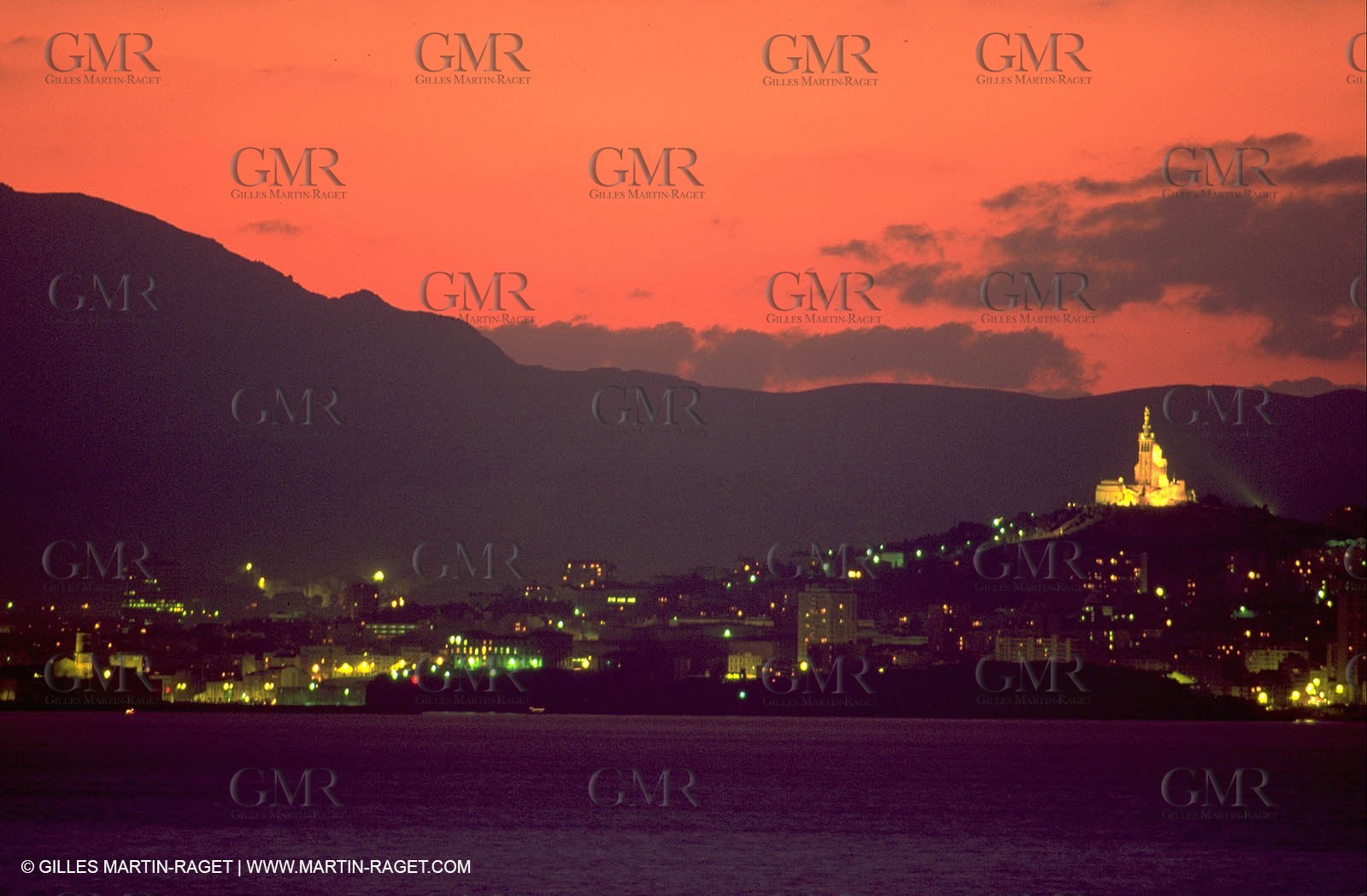 Marseille from the south shore