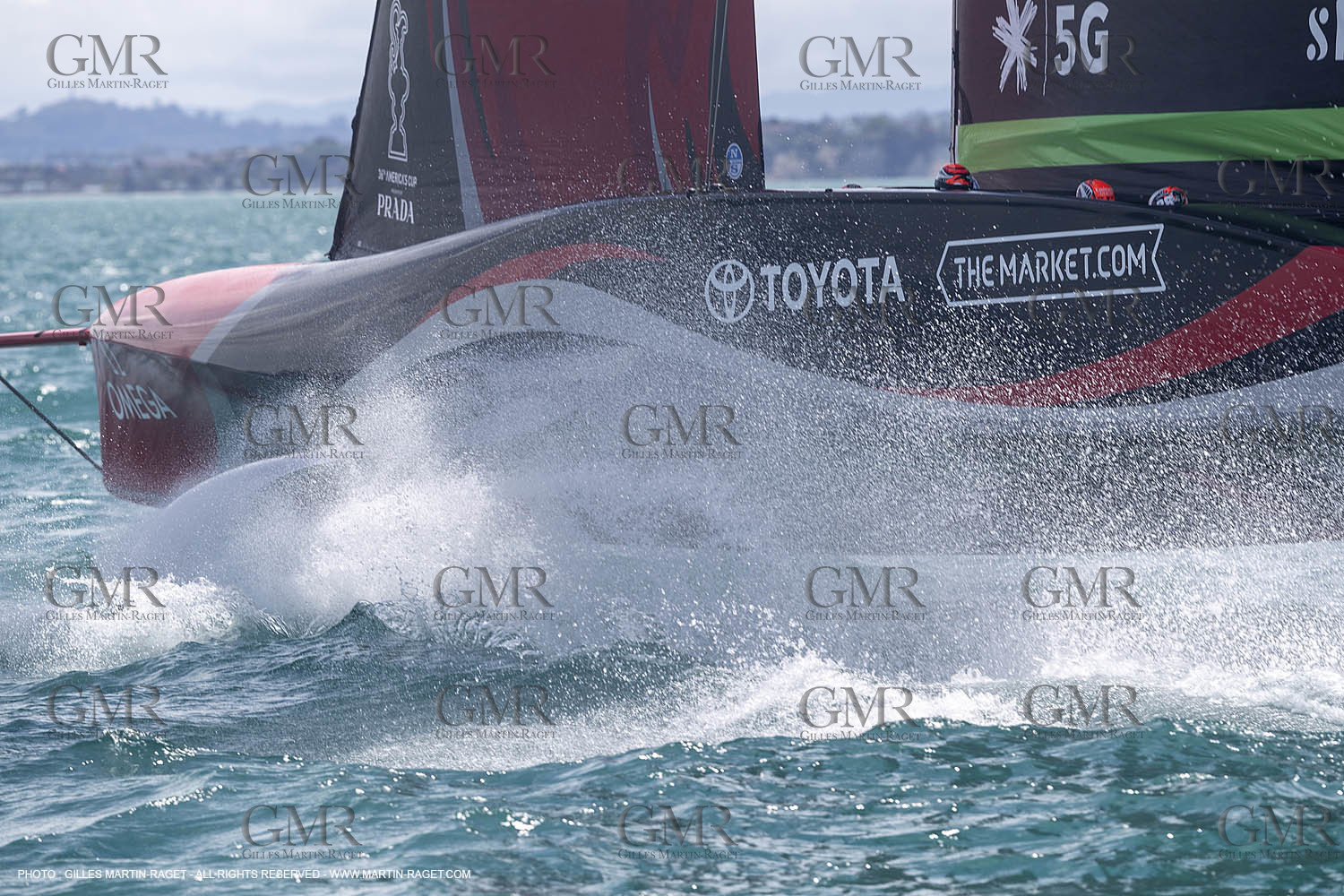08 12 2020 - Auckland (NZL) - 36th America's Cup - Practice Sessions - Day 1