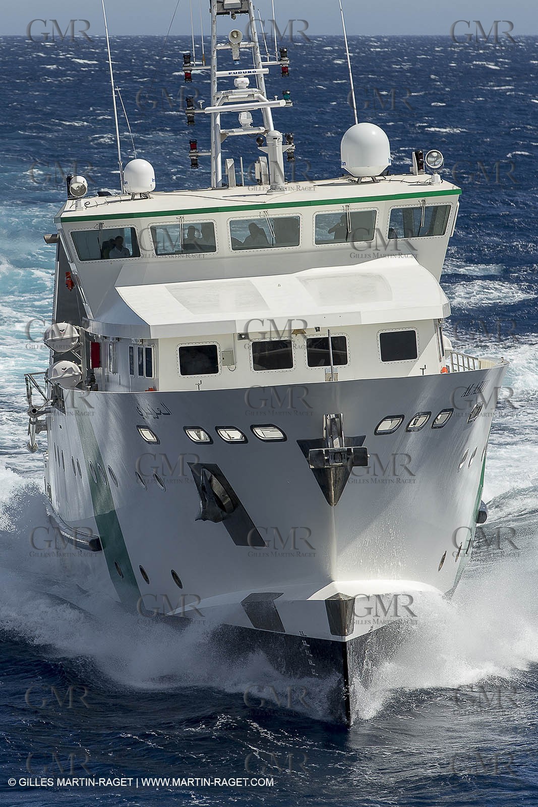Al Azizi -  H2X boatyard - Oceanographjic research ship - Sea trials off La Ciotat (FRA,13) - 29 07 2014