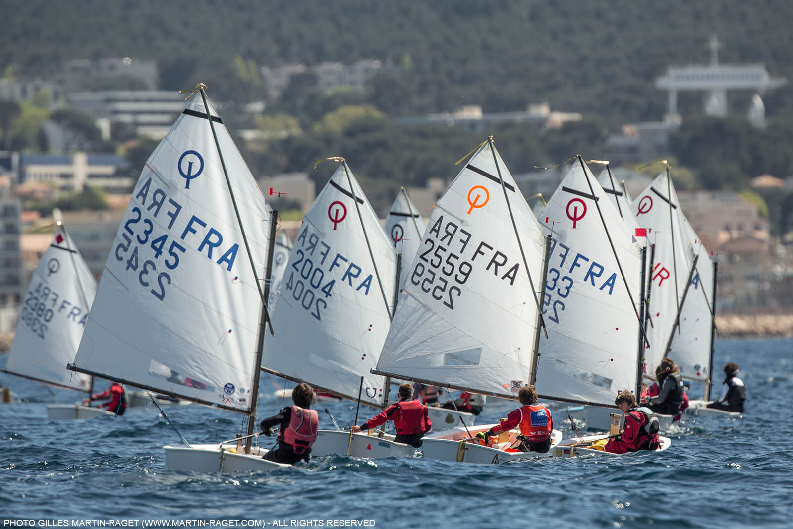 14 04 2016, Marseille (FRA,13), SNIM Dériveurs, Coupe Internationale de Printemps Optimist, Day 4