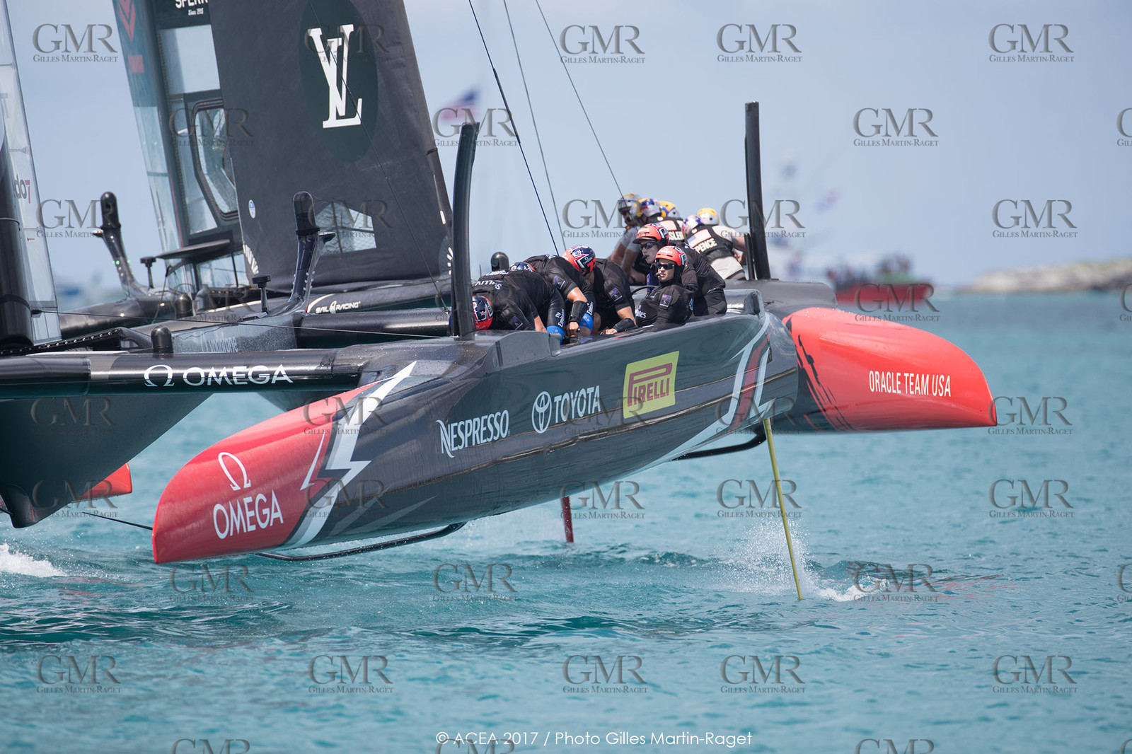17 06 2017 - Bermuda (BDA) - 35th America's Cup 2017 - 35th America's Cup Match Presented by Louis Vuitton, Race day 1